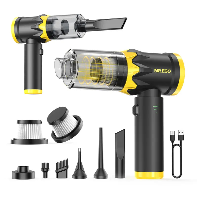 G2 Car Vacuum: 20000Pa Powerful Cordless 4-in-1 Mini Cleaner