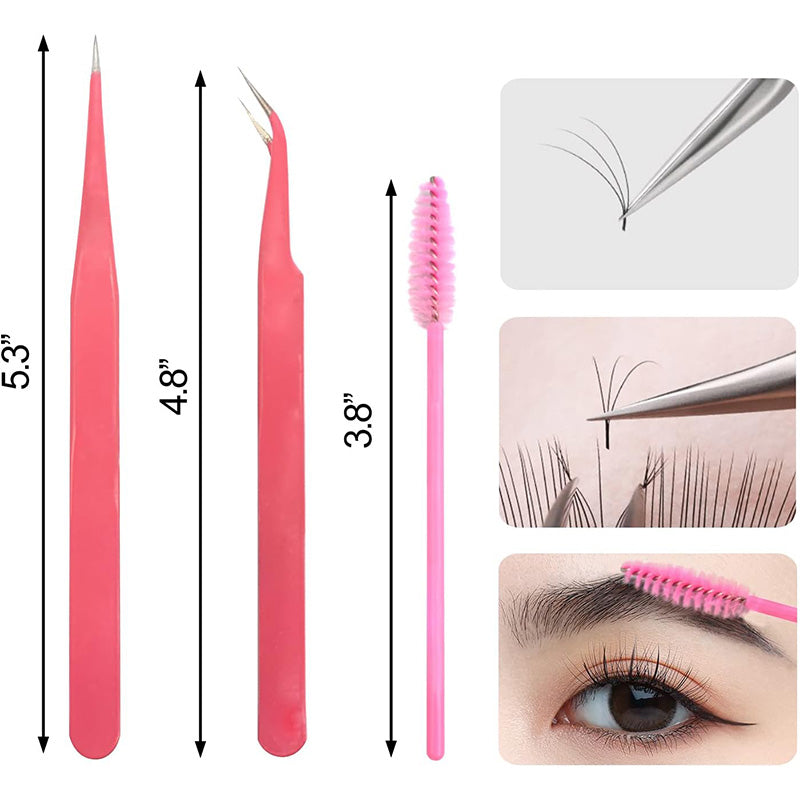 Jansnoea Fine Tip Lash Tweezers