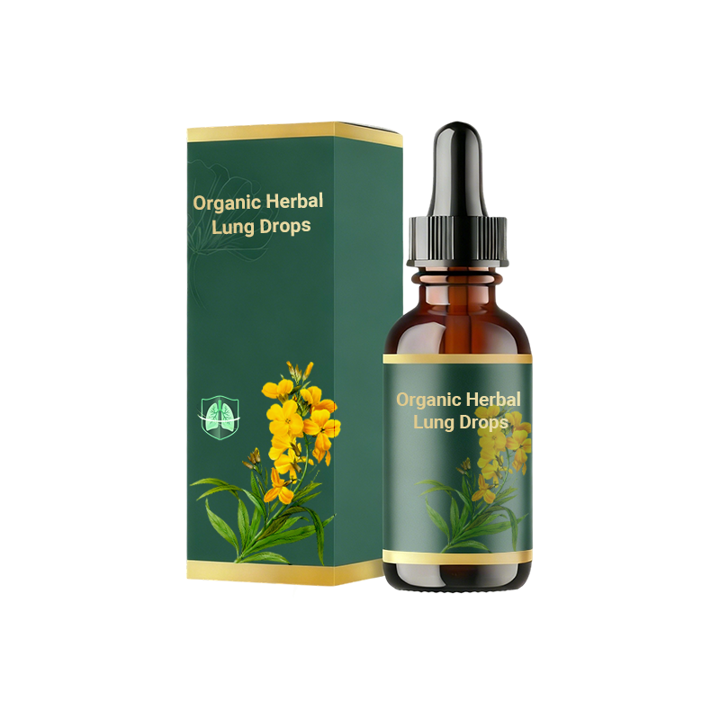 Gouttes Bio aux Herbes pour les Poumons