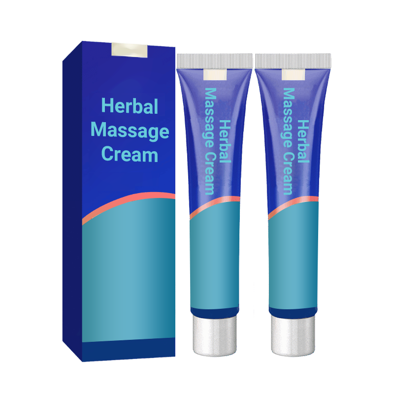 Crème de massage aux herbes