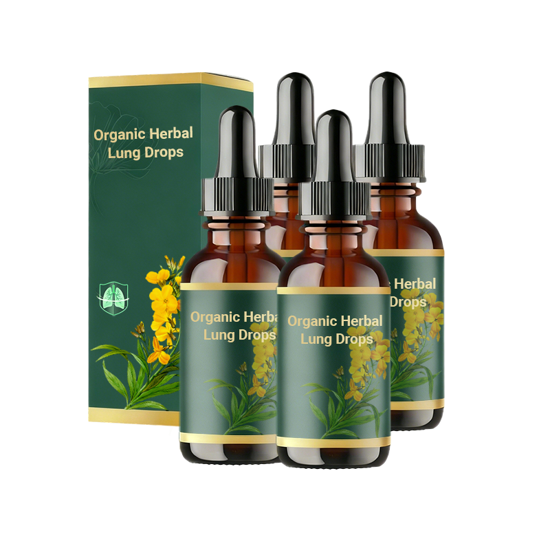 Gouttes Bio aux Herbes pour les Poumons