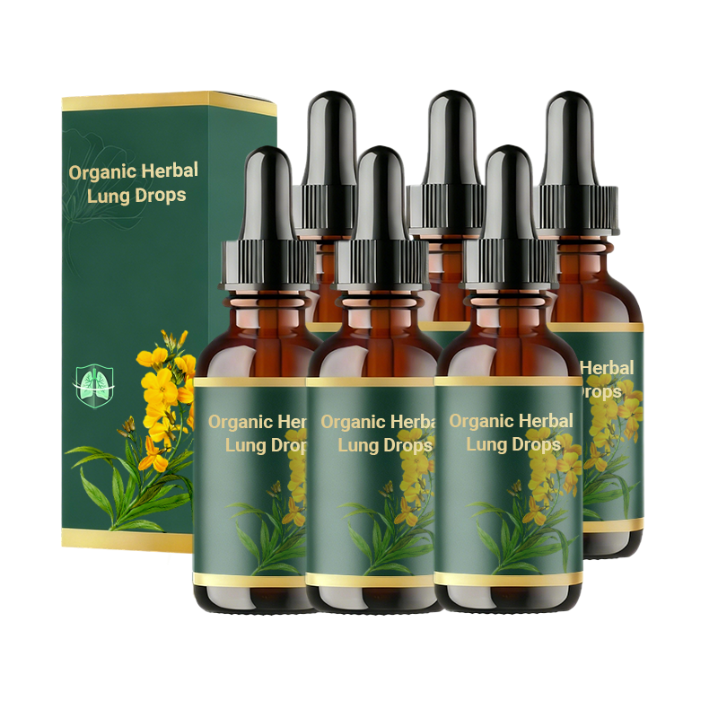 Gouttes Bio aux Herbes pour les Poumons
