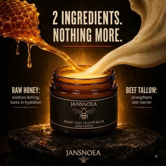 Jansnoea Honey & Grass-Fed Beef Tallow Balm