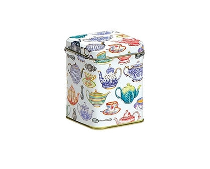 Deborah Pope Tea Design Small Square Tea Tin