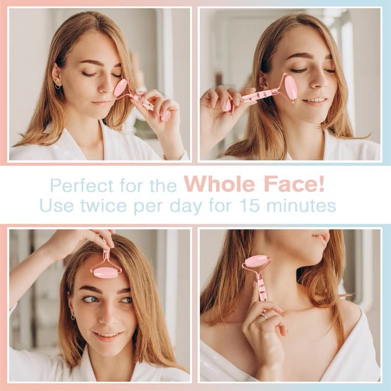 Jansnoea Rose Quartz Face Roller