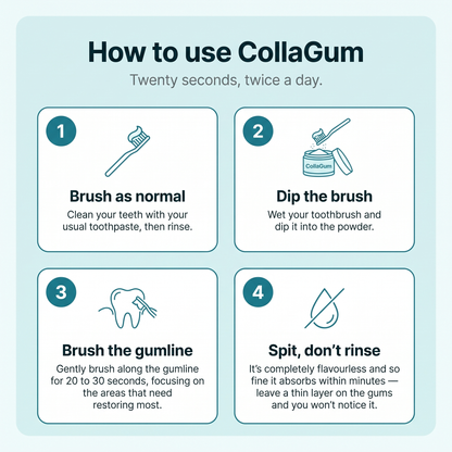 Restore Receding & Damaged Gums - CollaGum™