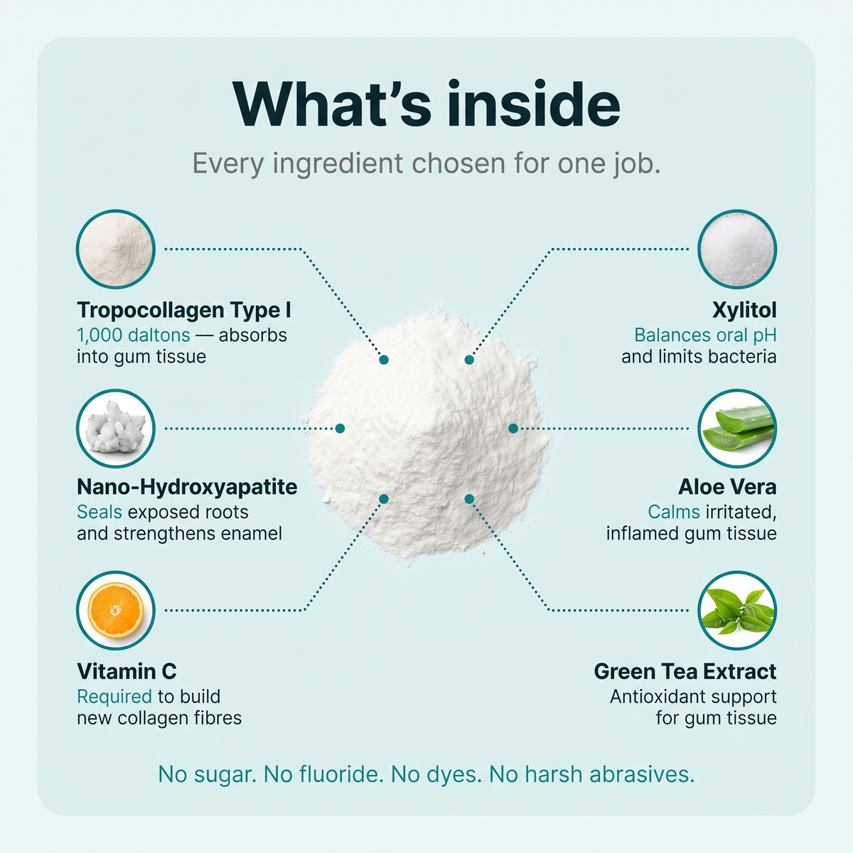 Restore Receding & Damaged Gums - CollaGum™